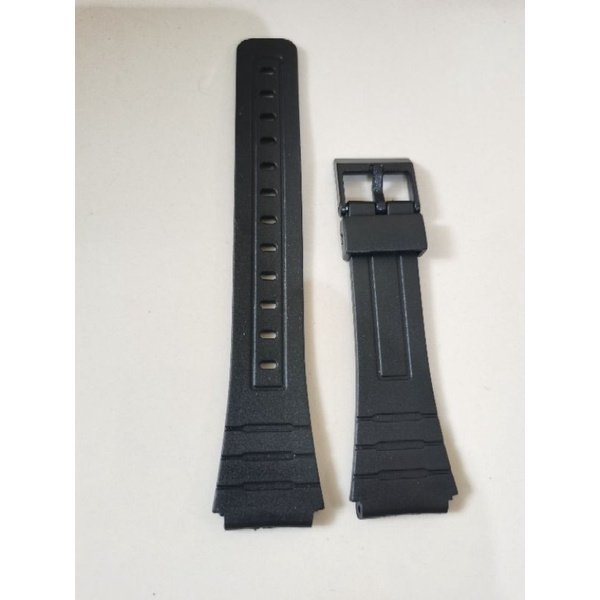 STRAP TALI JAM TANGAN CASIO W 800H RUBBER BERKULITAS