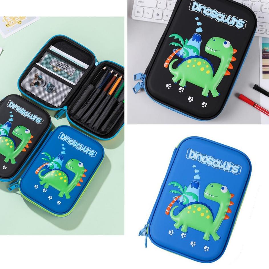 

Recomend Tempat pensil kotak pensil 3D Dino Cowo HardPencil Case tempat pensil Anak Cowo Kado Ultah Keren 한