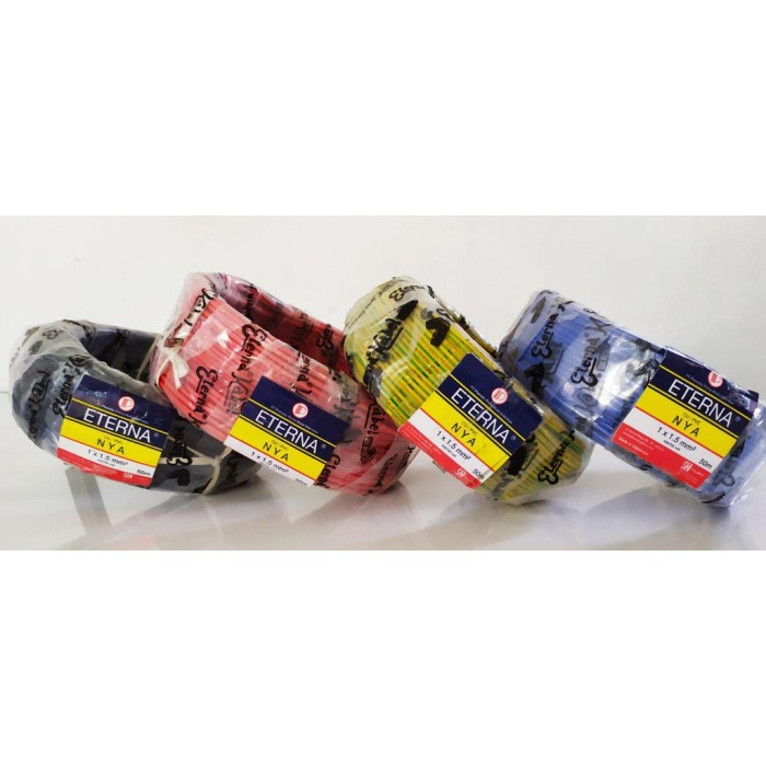 Kabel Eterna NYA 1X1.5 50M