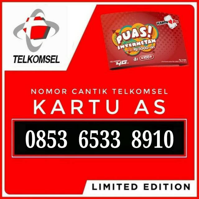 Nomor cantik kartu perdana Telkomsel Kartu AS