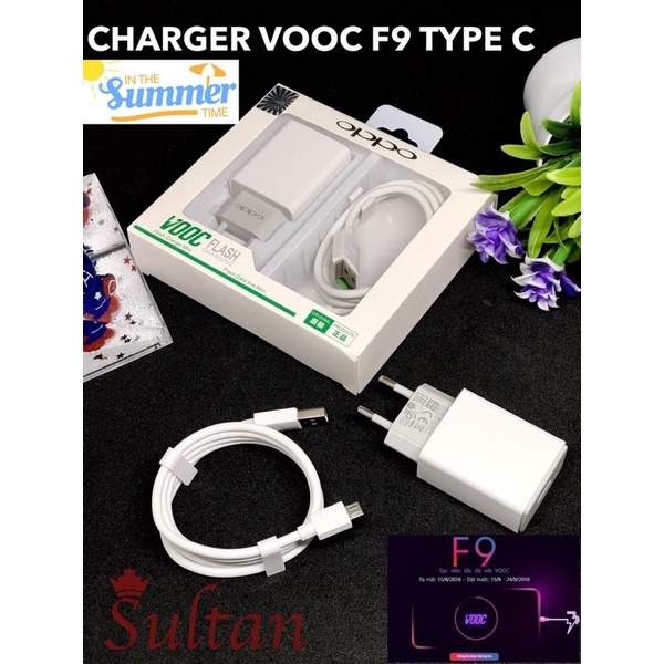 CHARGER OPPO VOOC F9 MICRO DAN TYPE C HIGH QUALITY / TRAVEL CHARGER OPPO F9 TERPOPULER PROMO SEN