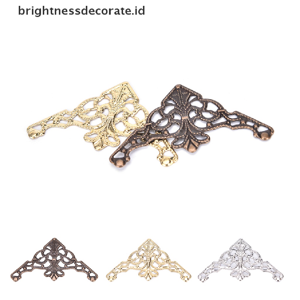 [birth] 12pcs Gift Book Scrapbooking Albums Folders Corner Protectors Silver/Gold/Bronze, [ID]