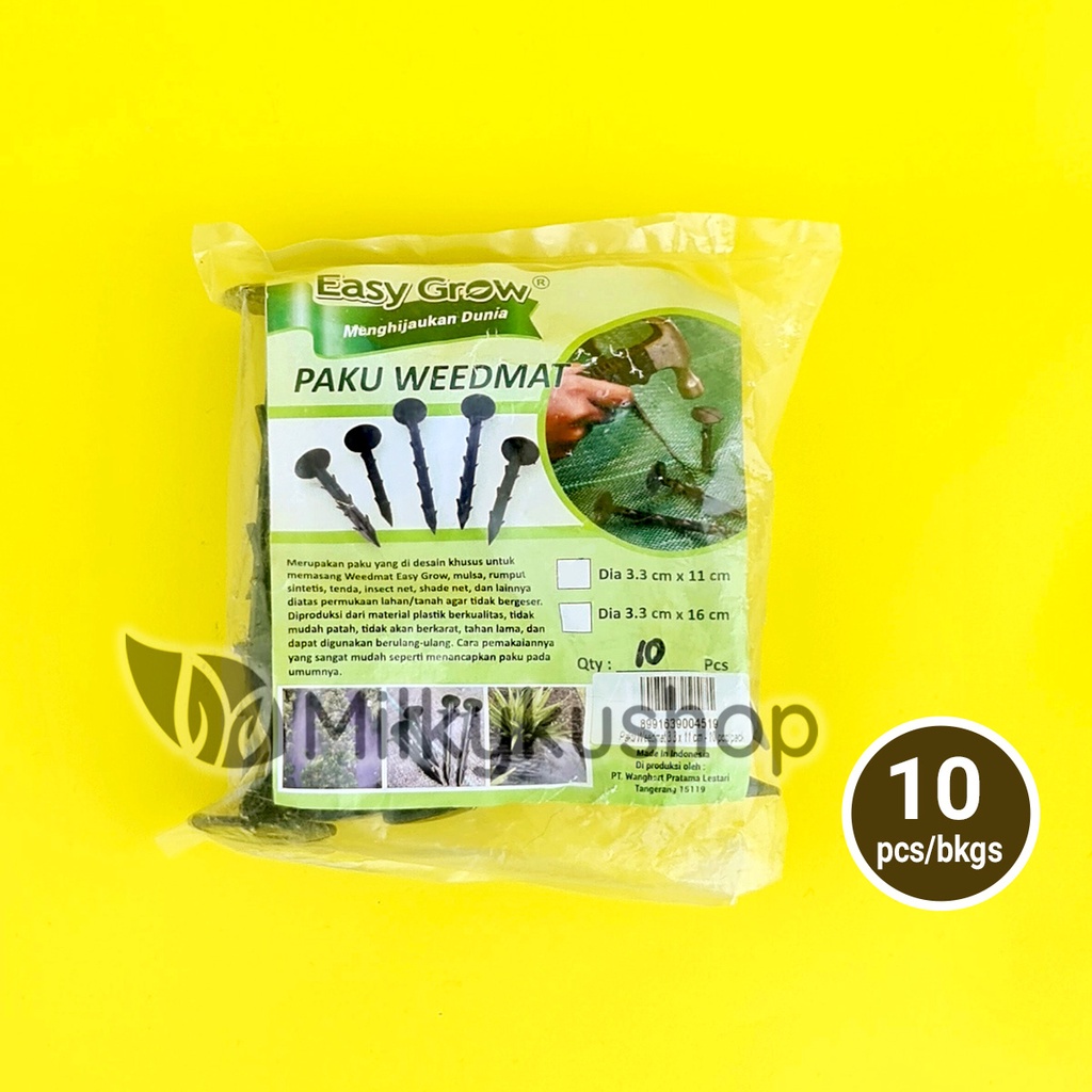 PAKU WEEDMAT EASY GROW ISI 10 PCS PAKU MULSA