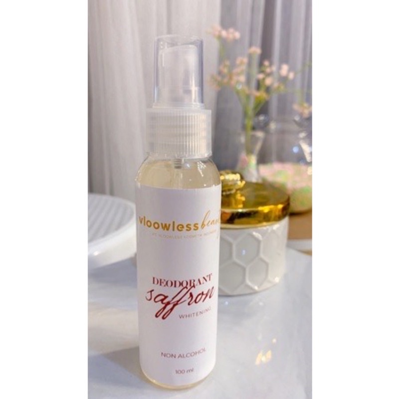 Vloowless Deodorant Spray With Saffron
