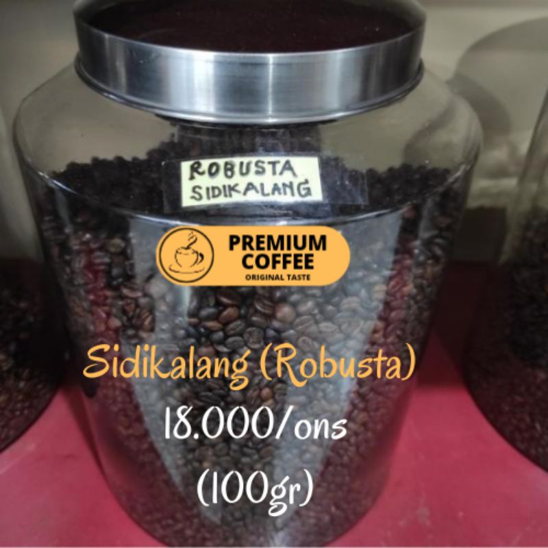 

Kopi Indonesia Robusta Sidikalang per 100gram