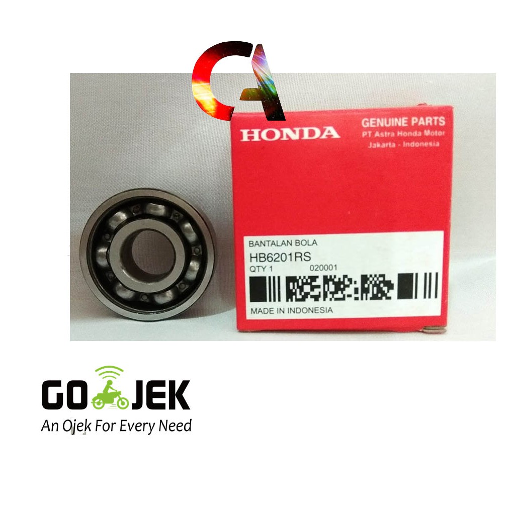 Bearing 6201 Bantalan bola roda depan vario matic honda scoopy beat 6201 laher klaker lahar 6201