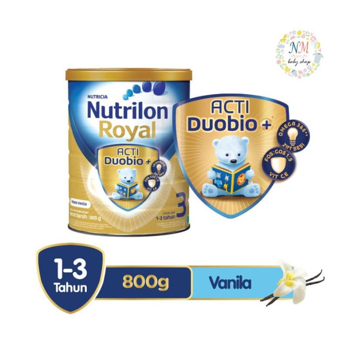 

NUTRILON ROYAL 3 VANILA MADU 800GR SUSU ANAK 800 GR - Madu