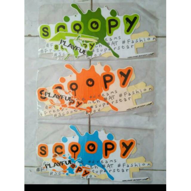 Striping scoopy  2017