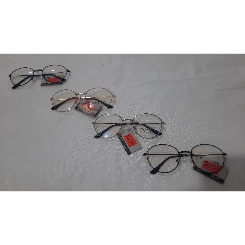KACAMATA DEWASA BLUERAY MODEL OVAL BESI ANTIRADIASI KOMPUTER/LAPTOP/HP GW807AB