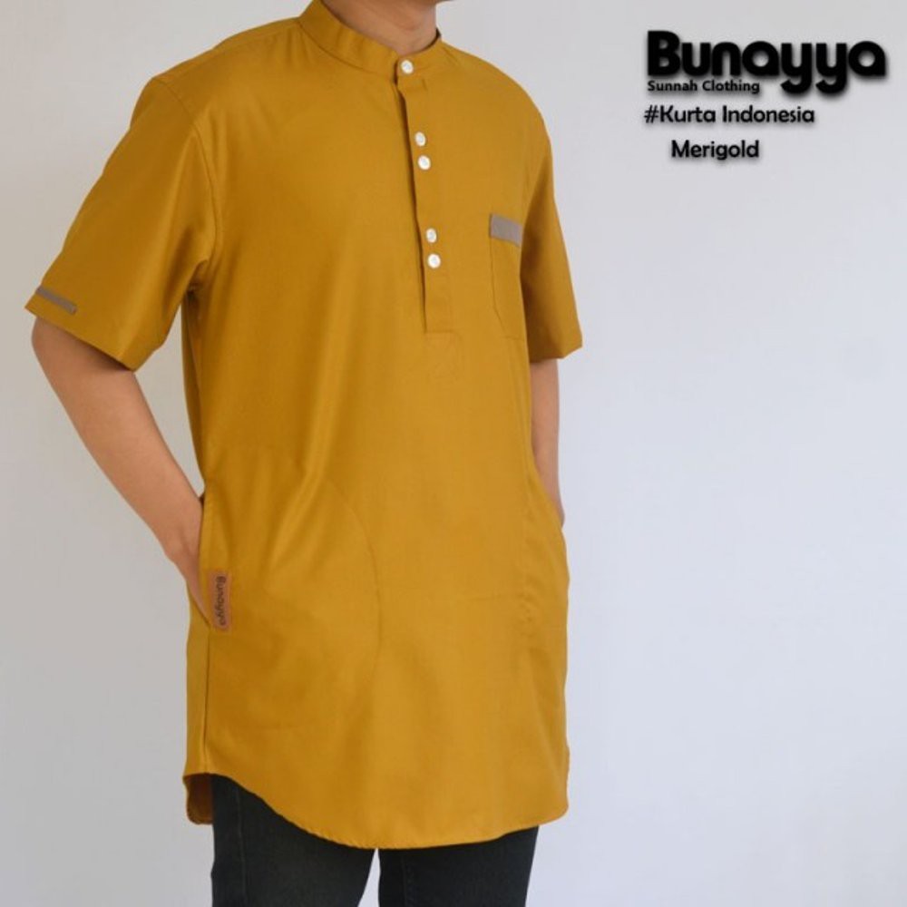Jual Baju Koko Pria Kurta indonesia Bunayya - Merigold Bunayya  



