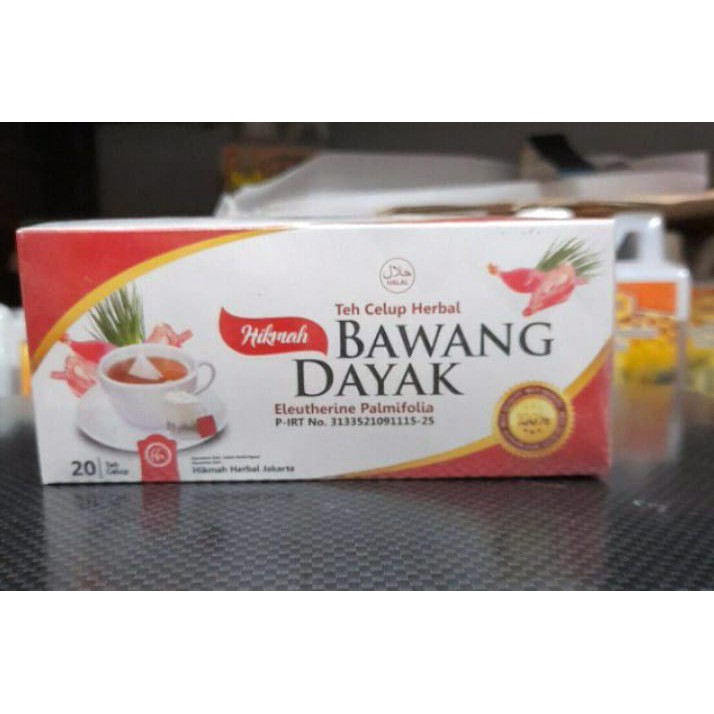 Teh Celup Bawang dayak Celup isi 20 Pcs