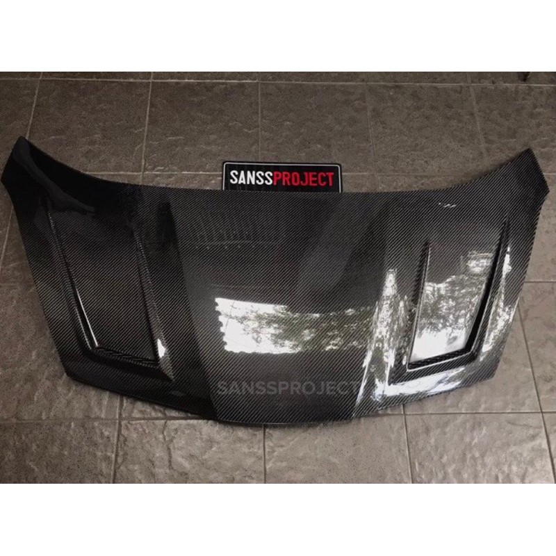Kap Mesin Honda Jazz GE8 Carbon Kevlar