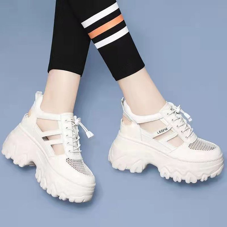 [ Import Design ] Sepatu Sneakers Wedges Wanita Import Premium Quality ID173