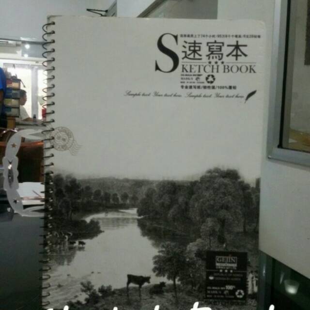

Sketchbook A4 buku gambar sketsa