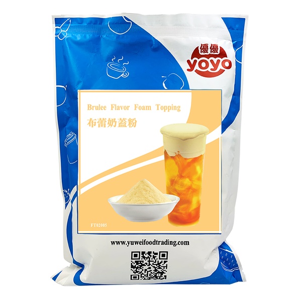 

Bubuk Foam Minuman Rasa Brulee || Brulee Foam Topping