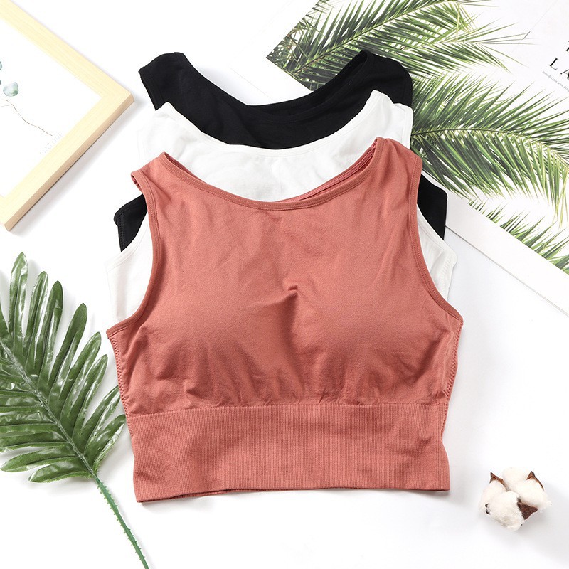 GO! BR458 Bra Sport Yoga Olahraga Pakaian Wanita Tank Top Model Crop Import Fashion Korea