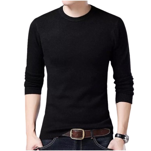 SWEATER RAJUT POLOS TEBAL/Sweater pria kekinian