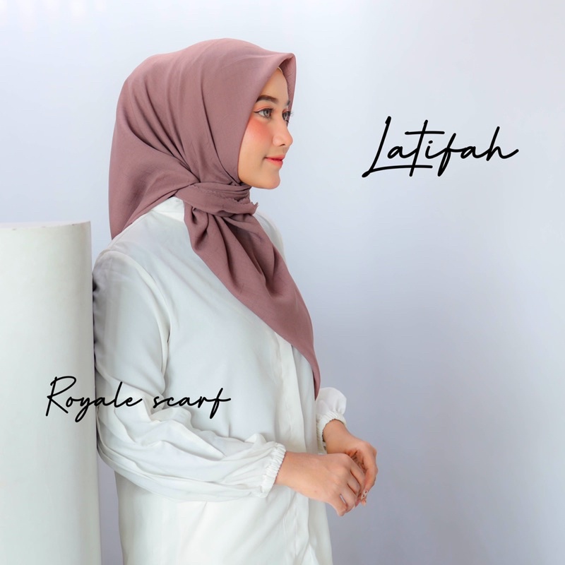 Hijab voal sandrina segiempat sahara by Royale scarf