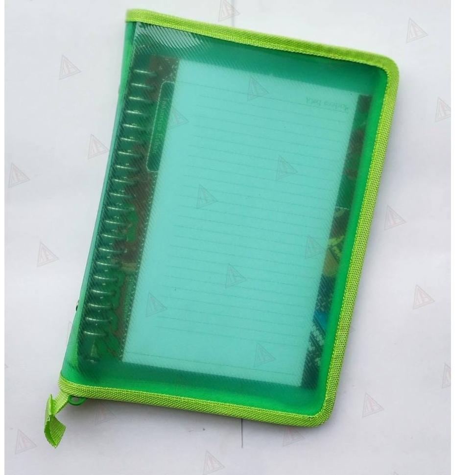 

[PRODUK 6F9HL] Binder seleting campus polos transparan A5 warna warni JAC