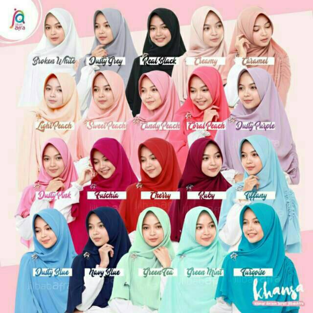 KHANSA (Khimar Antem Serut jilbab Afra)