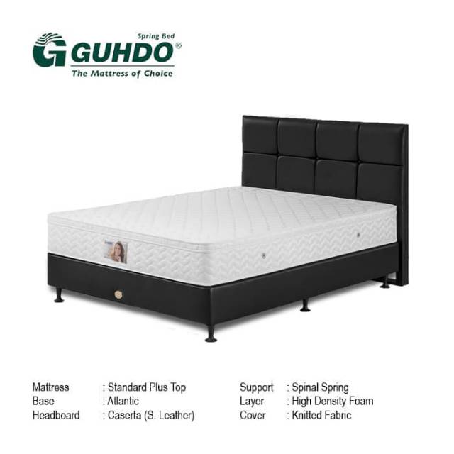 Guhdo Springbed Set New Standard Plushtop Atlantic Style 120x200