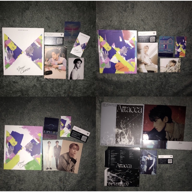 ALBUM YOUR CHOICE ATTACA SEVENTEEN