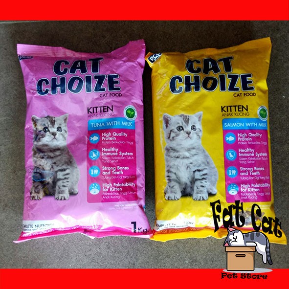 Cat choize Makanan Kucing kering CAT CHOIZE Adult dan Kitten