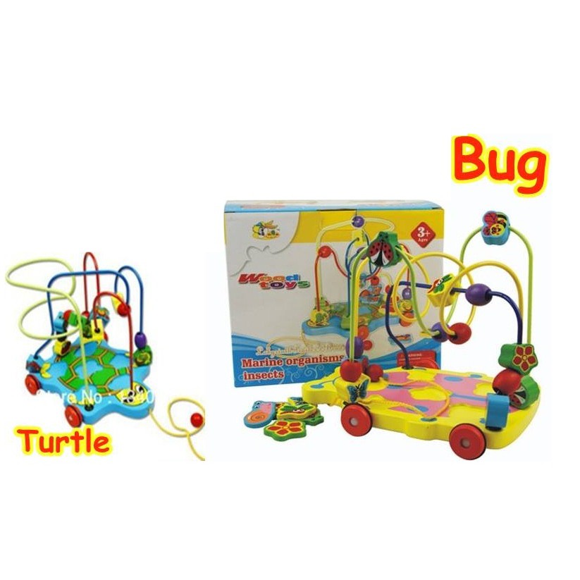 MAINAN KAYU EDUKASI WOOD TOYS BIG MAZE