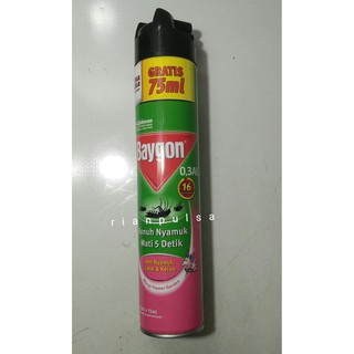 Spray Semprotan  Anti  Nyamuk Baygon Hit Aerosol Vape Kecoa 