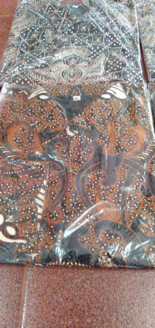 Kemeja Batik Pria Kerajaan Sogan Eksklusif Kerjaan Pria Lengan Panjang Modern Batik By Pangastuti