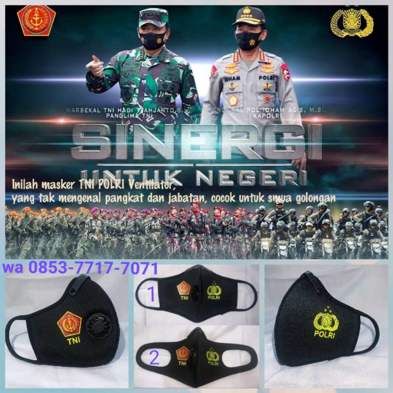 Masker TNI POLRI