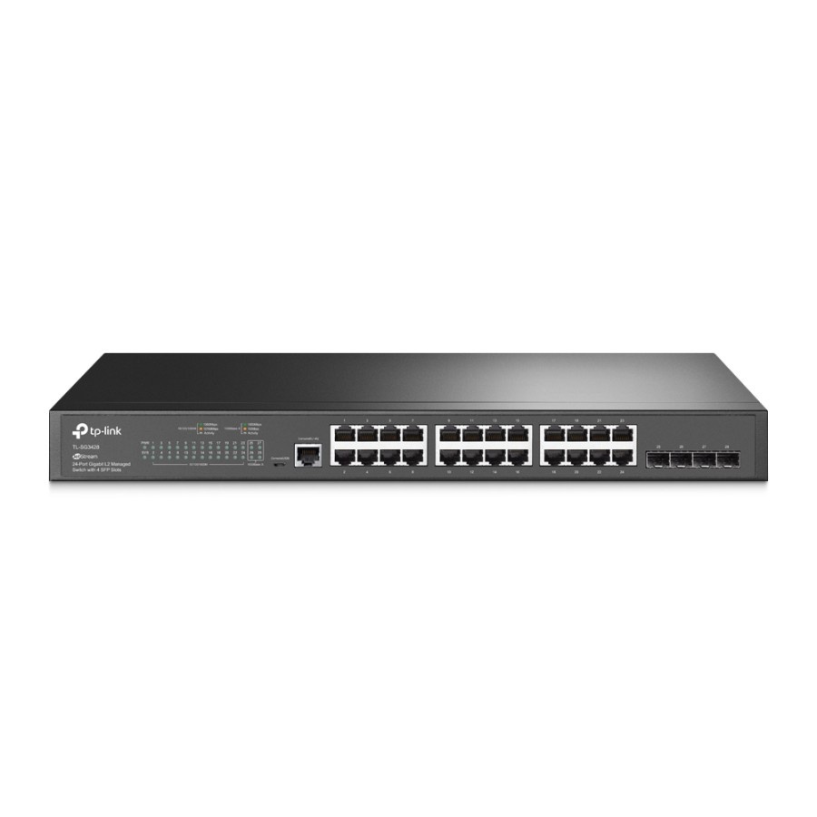 TP - Link JetStream 24-Port Gigabit L2 Managed Switch - TL-SG3428