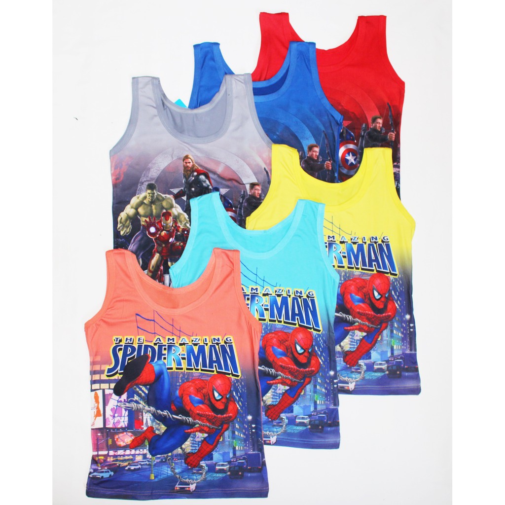 KAOS SINGLET ANAK LAKI LAKI/KAOS OBLONG ANAK LAKI LAKI