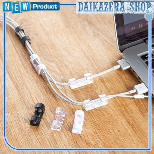 Klip Kabel Organizer Cable Clip 20 Pcs