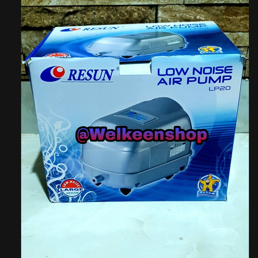 Resun Lp 20 Pompa Udara Pompa kolam ikan Pompa air resun aquarium