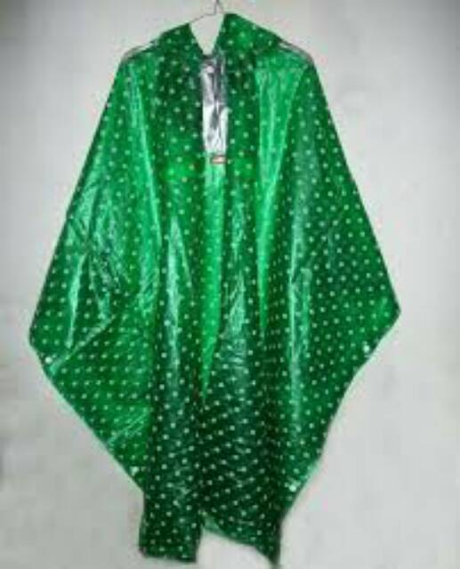 poncho lengan polkadot elmundo