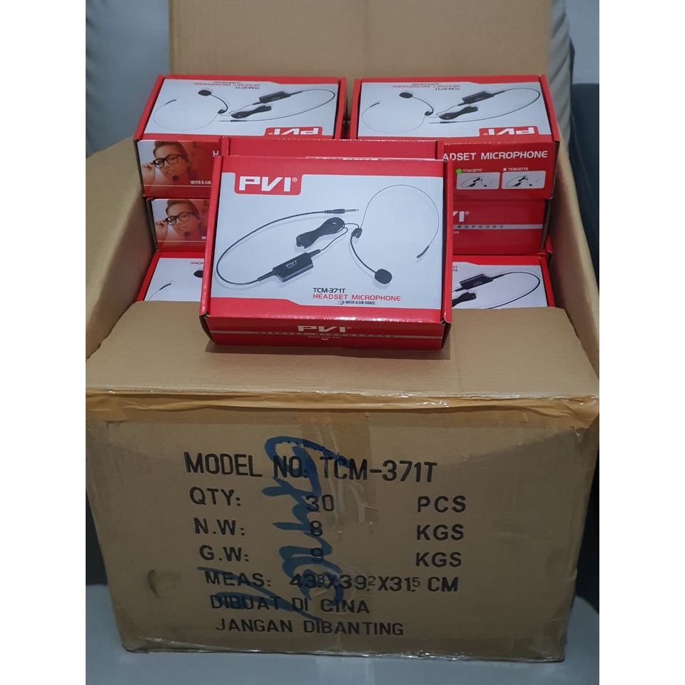 MIC BANDO HEADSET PVI TCM-371I HEADSET MICROPHONE