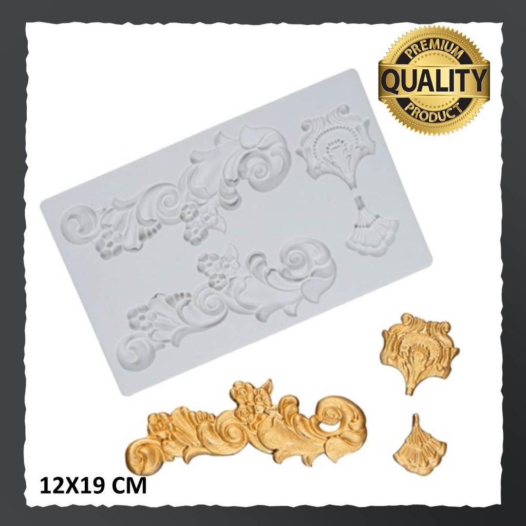 CETAKAN SILIKON MOTIF ANTIK. SILICONE MOLD. HIGH QUALITY SILIOCNE MOLD