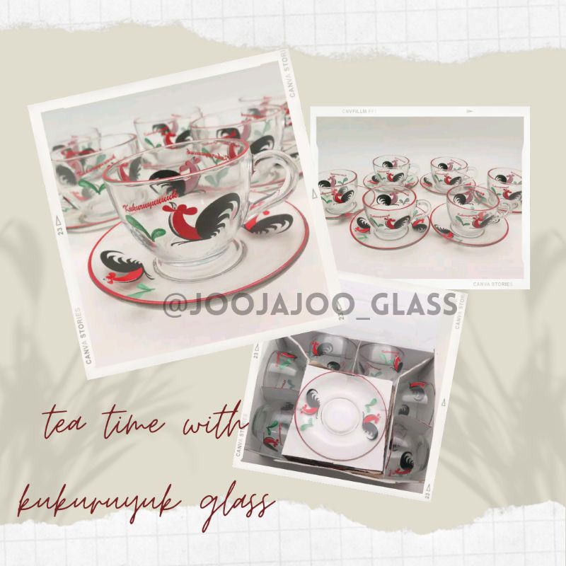 cangkir kukuruyuk • cangkir beling • cangkir kaca • cangkir unik • cangkir teh • cangkir kopi