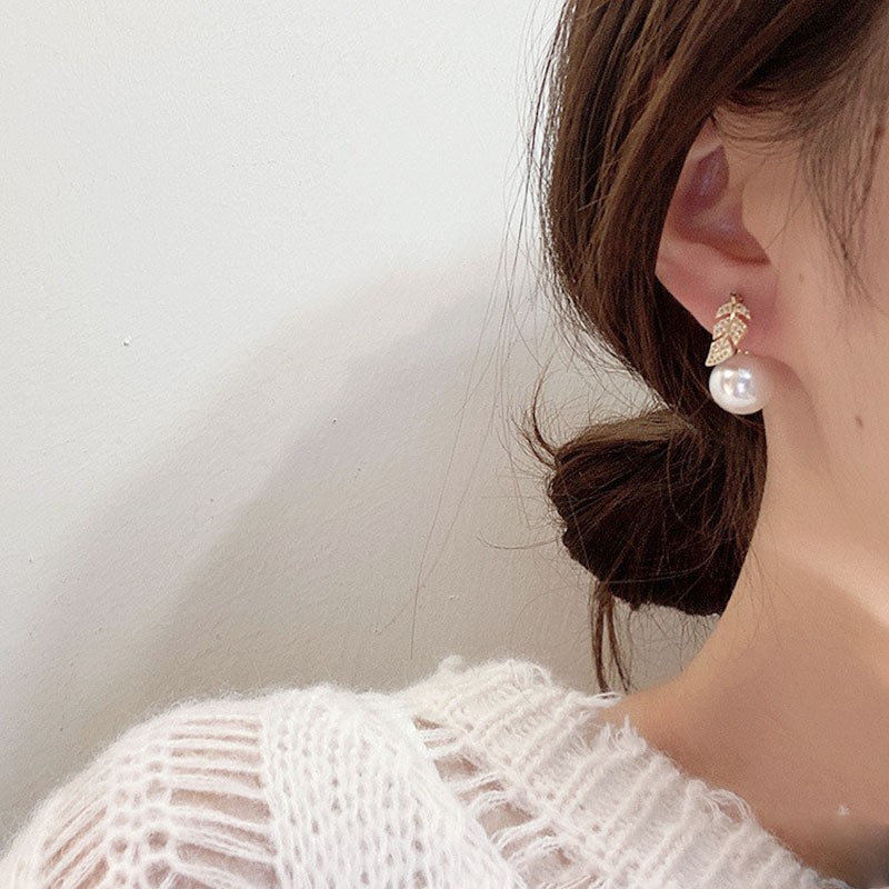 Anting Tusuk Silver 925 Hias Mutiara Gaya Korea Untuk Wanita 2020