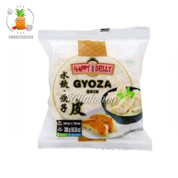 

Gyoza Skin 10x10cm Happy Belly (300g)