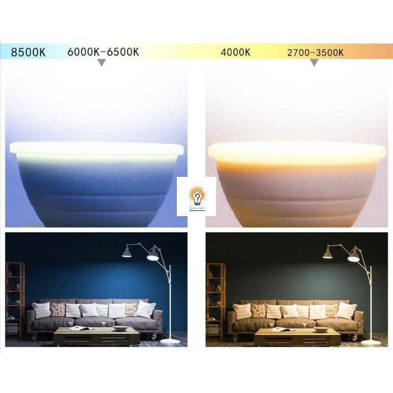 Lampu Halogen LED COB 7W E27 &amp; MR16 Cahaya Putih dan Kuning 220Volt/Spotlight