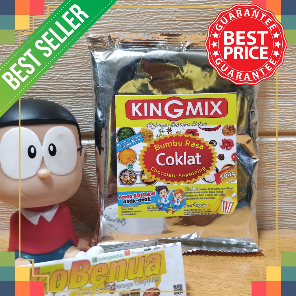 

Bumbu Tabur Rasa Coklat KINGMIX Premium 100 gr