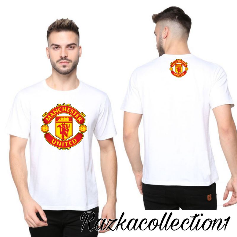 Baju Kaos Manchester United / Logo Club Bola Manchester United Fremium