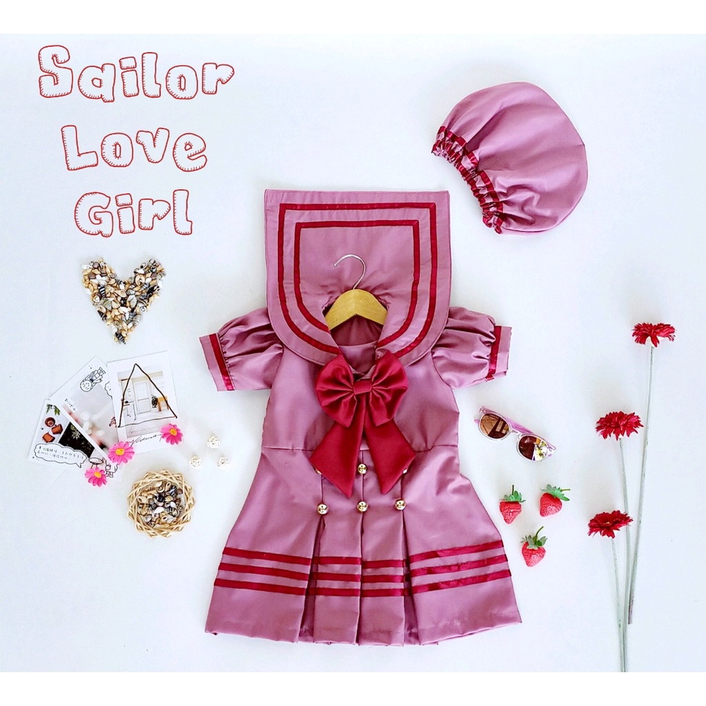 Kostum Sailor Love Girl Anak Unik/Kostum Anak