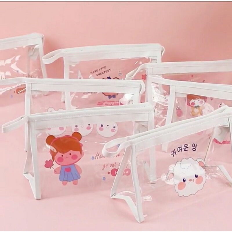 

Pouch Mika tempat make up / tempat alat tulis