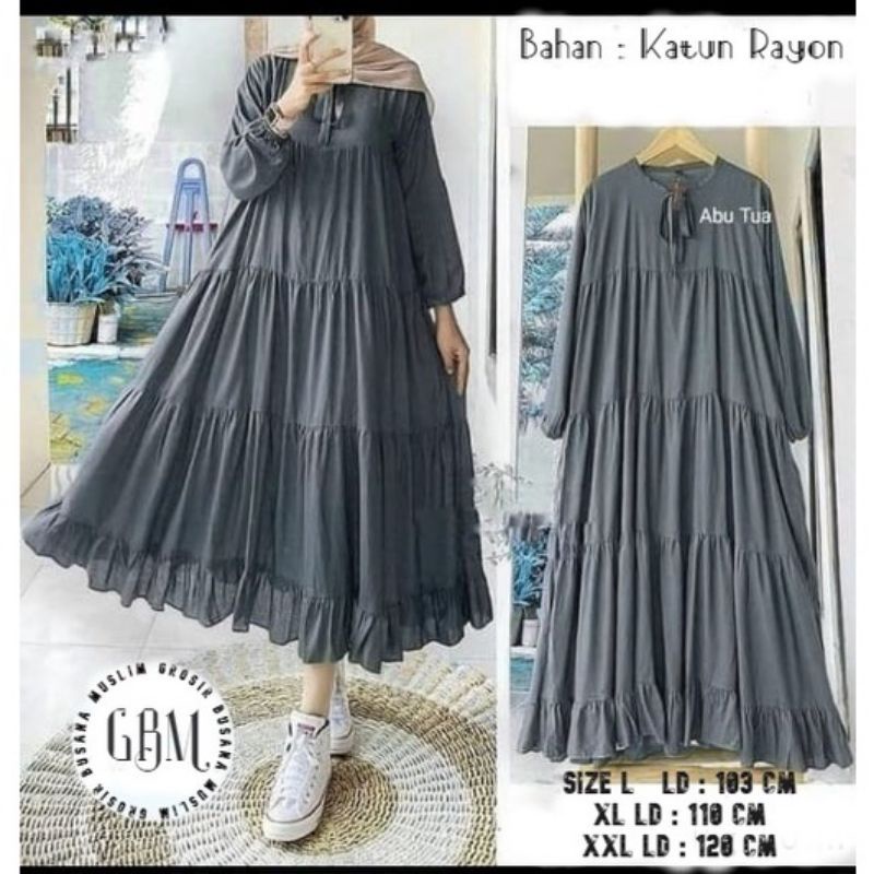 DISKON 60% Baju Midi Dress Tunik Termurah Sojin Midi Dress Jumbo LD 120 Cm // Rachel Midi Dress // Gamis Wanita Terbaru Kekinian // Fashion Muslim // Dress Murah // Bahan Katun Rayon // Pakaian Wanita // Fashion Outfit Murah //