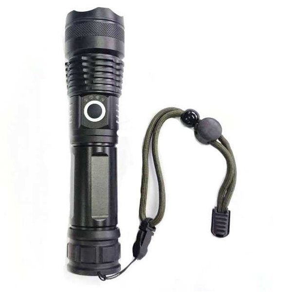 Promo Senter LED Long Range Zoom USB Rechargeable Limited