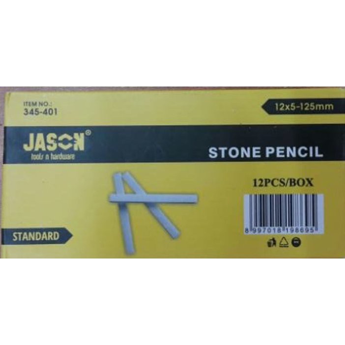 

KAPUR BESI JASON ISI 12 PCS PER BOX / STONE PENCIL