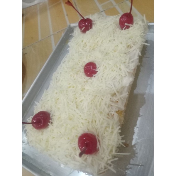 

loyang uk 20*10 cake keju cherry